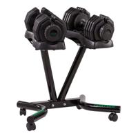 Tunturi Selector Dumbellset l 2x 25 kg + stand l Verstelbare dumbell - thumbnail