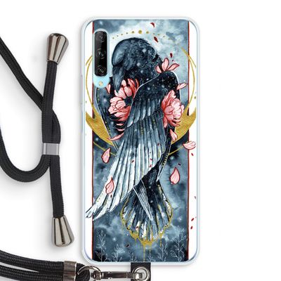 Golden Raven: Huawei P Smart Pro Transparant Hoesje met koord