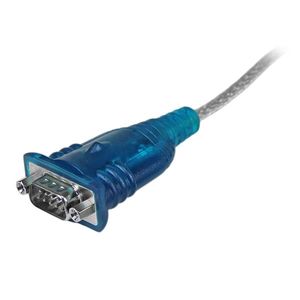 StarTech.com 1-poorts USB-naar-RS232 DB9 seriële adapterkabel M/M