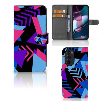 Motorola Edge 30 Pro | Book Case | Funky Triangle