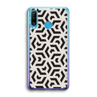 Crazy pattern: Huawei P30 Lite Transparant Hoesje