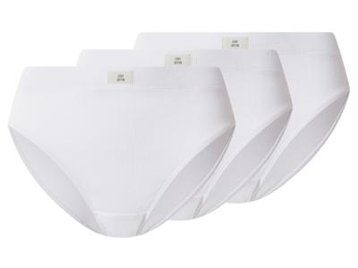 esmara Set van 3 dames onderbroeken (Wit, M (40/42))