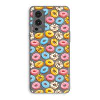 Pink donuts: OnePlus Nord 2 5G Transparant Hoesje