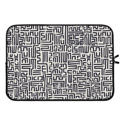 Moroccan Print: Laptop sleeve 13 inch