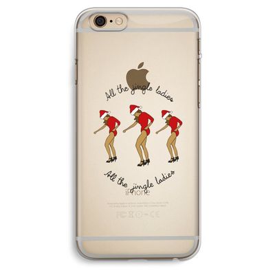 Jingle Ladies: iPhone 6 Plus / 6S Plus Transparant Hoesje