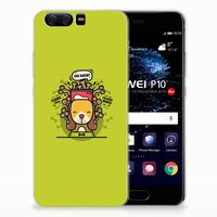 Huawei P10 Telefoonhoesje met Naam Doggy Biscuit