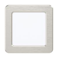 Eglo Vierkante downlighterFueva 5 RVS - 4000K - 99183