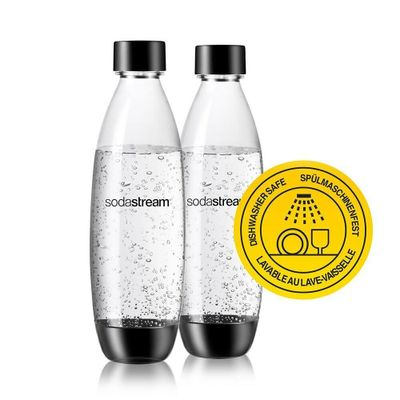 SodastreamTWINPACK FUSE 1L Waterkan Zwart