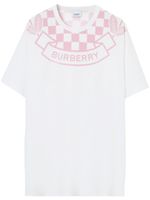 Burberry t-shirt en coton à logo imprimé - Blanc - thumbnail