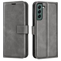 Lunso - Samsung Galaxy S23 Plus - cover bookcase hoes - Grijs