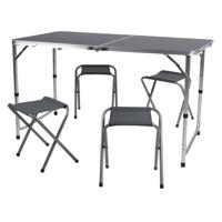 Meubelset Inklapbaar 120x60cm, 5dlg.