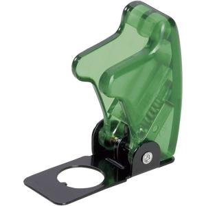 TRU COMPONENTS 1587852 TC-R17-10B GREEN Veiligheidsafdekking Groen (transparant, TC-R17-10B) 1 stuk(s)