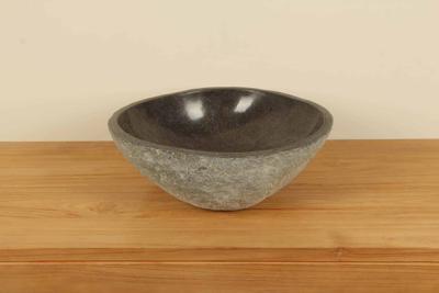 Waskom riviersteen RM030328, 41x40x14 cm