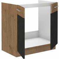 Gemakkelijk verplaatsbare meubels Rock Melamine 80 x 82 cm