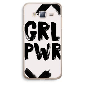 Girl Power #2: Samsung Galaxy J3 (2016) Transparant Hoesje
