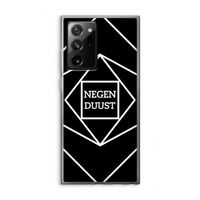 Negenduust geometrisch: Samsung Galaxy Note 20 Ultra / Note 20 Ultra 5G Transparant Hoesje