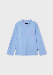 Mayoral Jongens polo shirt - Licht blauw