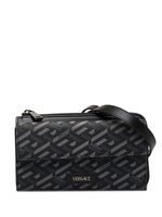 Versace Pre-Owned sac à bandoulière à motif La Greca (2021) - Noir - thumbnail