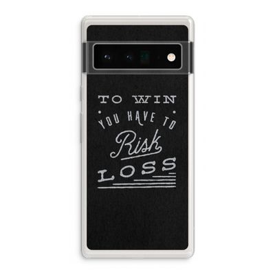 Risk loss: Google Pixel 6 Pro Transparant Hoesje