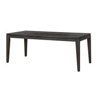 Richmond Eettafel Blackbone Eikenhout Visgraat - Zwart - thumbnail