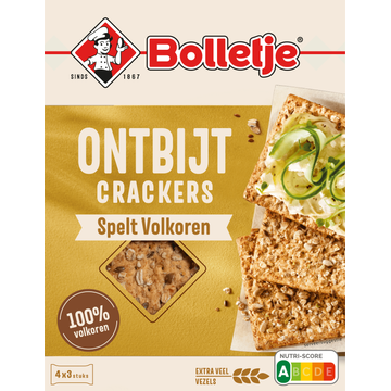 Bolletje Ontbijt Crackers Spelt Volkoren 240 g bij Jumbo