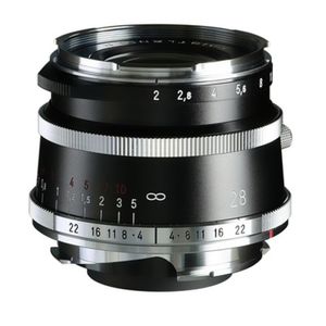 Voigtländer Ultron 28mm F/2 ASPH Type I Leica M Mount zwart