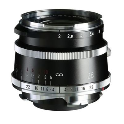 Voigtländer Ultron 28mm F/2 ASPH Type I Leica M Mount zwart