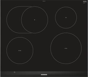 Siemens EH675LFC1E kookplaat Zwart, Roestvrijstaal Ingebouwd Inductiekookplaat zones 4 zone(s)