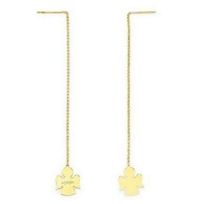 Dames oorbellen Amen ANGELI GOLD Sterling zilver 925