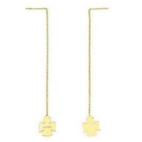 Dames oorbellen Amen ANGELI GOLD Sterling zilver 925