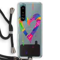 Melts My Heart: Sony Xperia 5 III Transparant Hoesje met koord