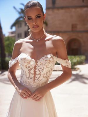 Bianco evento E471 Top/Corset | Maat: 4XL