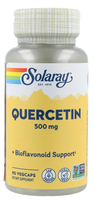 Solaray Quercetin 500mg Capsules