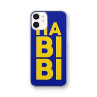 Habibi Blue: iPhone 12 Transparant Hoesje