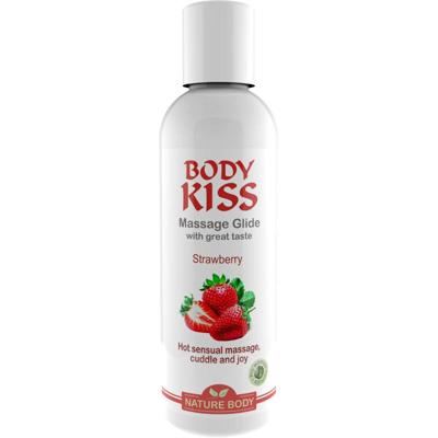 Glijmiddel Nature Body 100 ml Aardbei