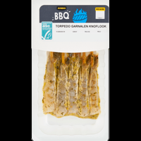 Jumbo BBQ Torpedo Garnalen Knoflook 100 g