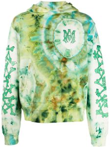 AMIRI hoodie à imprimé tie dye - Vert