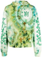 AMIRI hoodie à imprimé tie dye - Vert
