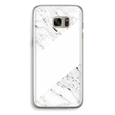 Biggest stripe: Samsung Galaxy S7 Edge Transparant Hoesje