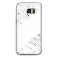 Biggest stripe: Samsung Galaxy S7 Edge Transparant Hoesje