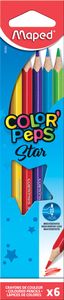 Maped kleurpotlood Color&apos;Peps, 6 potloden