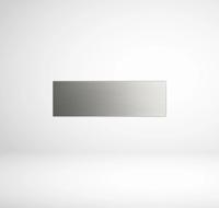 RVS rechthoekige plaat 20x10x3 mm (set van 2 stuks)
