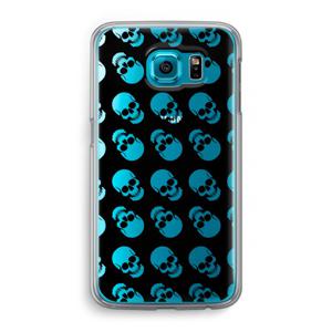 Musketon Skulls: Samsung Galaxy S6 Transparant Hoesje