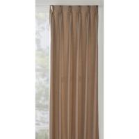 40% korting - Leen Bakker - Gordijnstof Luna Transparant - Terracotta - Gerecycled Kunststof/Polyester/Viscose - Bruin - B150 Cm