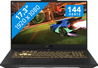 ASUS TUF Gaming F17 FX707ZC4-HX111W Intel® Core™ i5 i5-12500H Laptop 43,9 cm (17.3") Full HD 16 GB DDR4-SDRAM 512 GB SSD NVIDIA GeForce RTX 3050 Wi-Fi 6 (802.11ax) Windows 11 Home Grijs - thumbnail