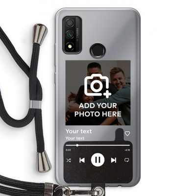 Music Player: Huawei P Smart (2020) Transparant Hoesje met koord