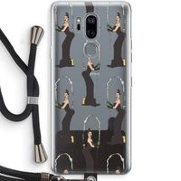 Pop Some Kim: LG G7 Thinq Transparant Hoesje met koord