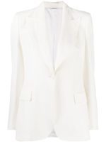 P.A.R.O.S.H. blazer à simple boutonnage - Blanc