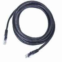 Cablexpert UTP CAT5e Patch Cable,black, 0.25m - thumbnail