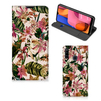 Samsung Galaxy A20s Smart Cover Flowers